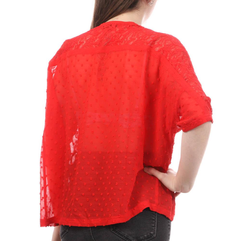 Teddy Smith Blouse Rouge Femme Teddy Smith Tanila