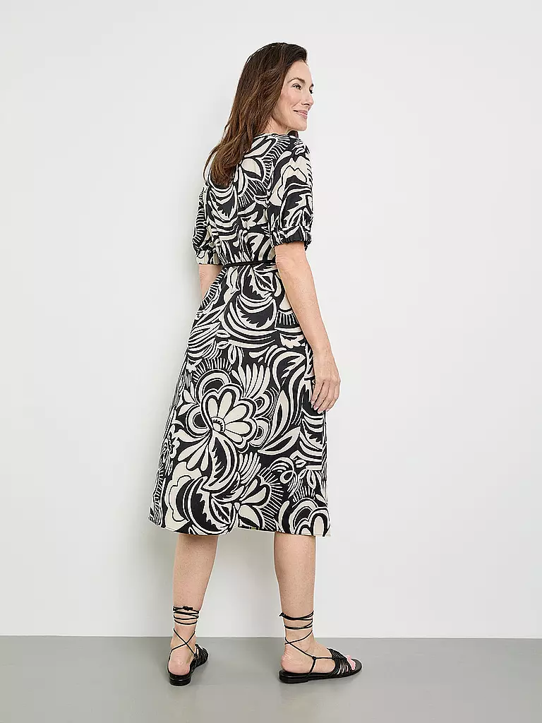 GERRY WEBER Midikleid schwarz