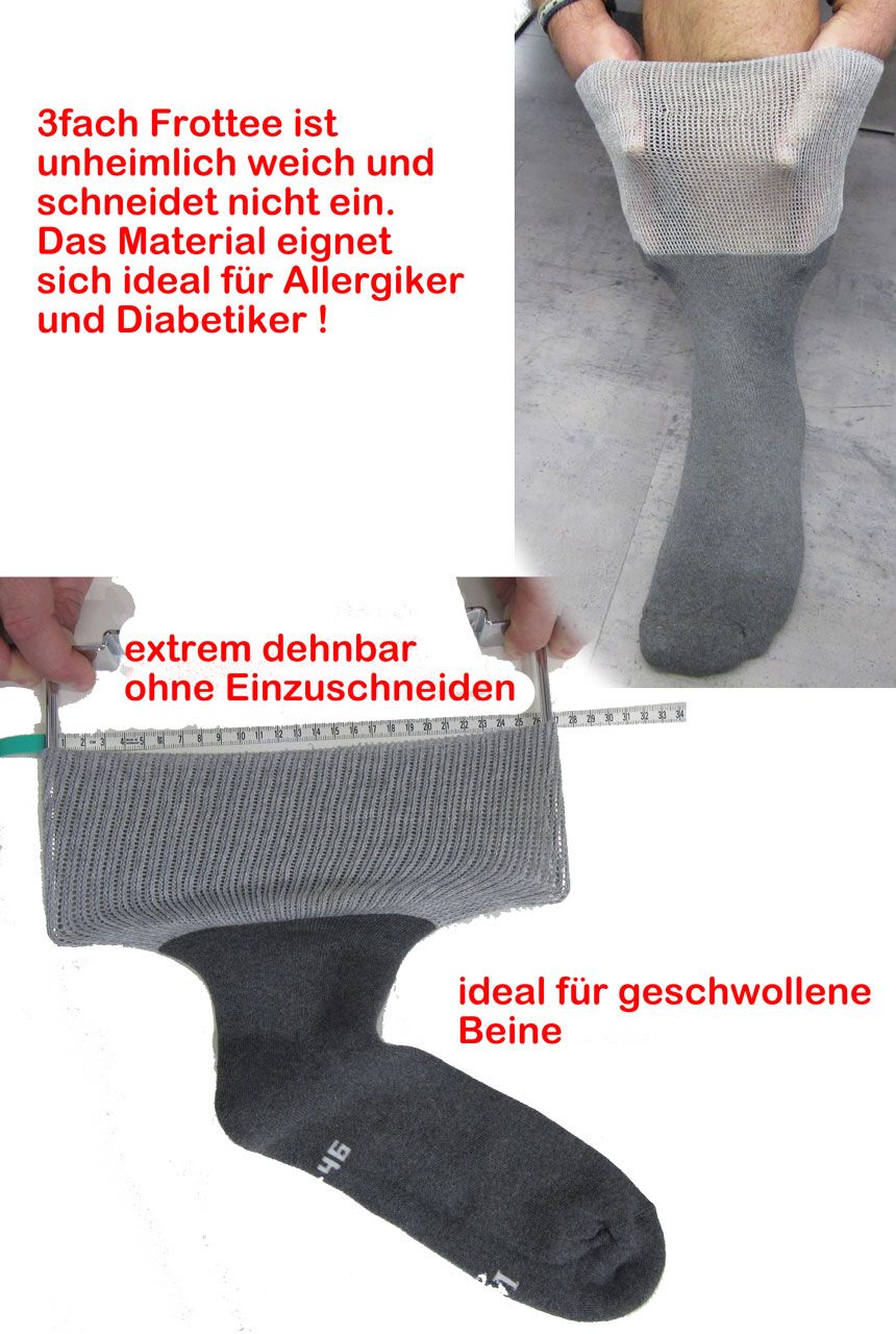 Tiedtke-Medical Ultraflex Frottee Diabetikersocken