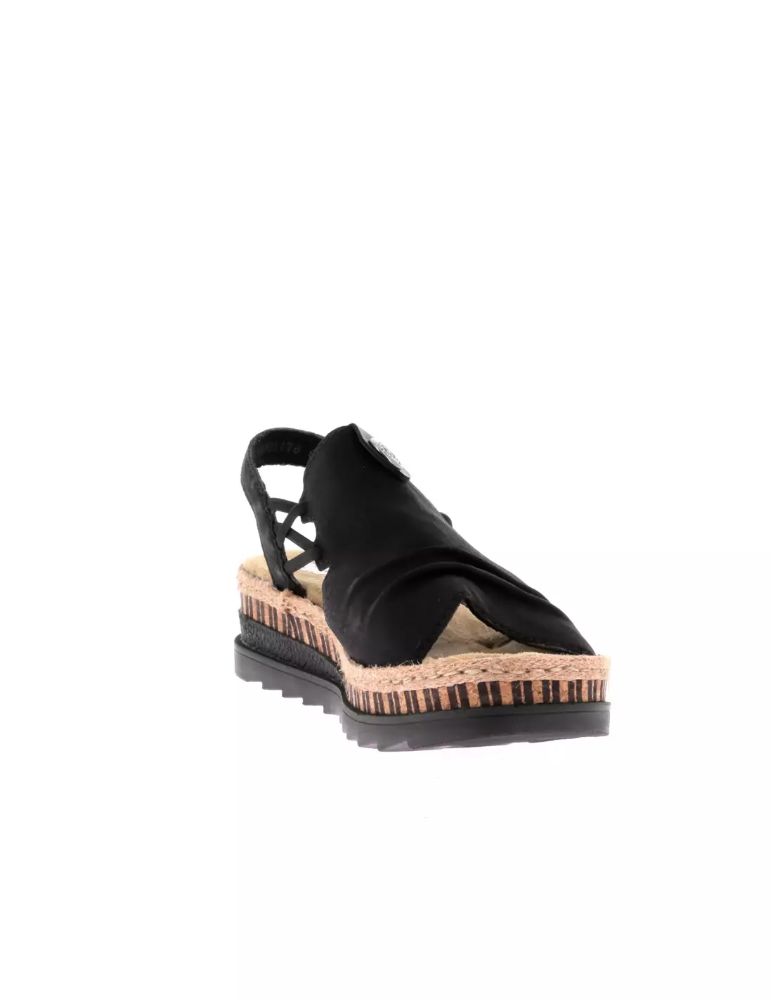 RIEKER V7972-00 - Sandales & nu-pieds Schwarz