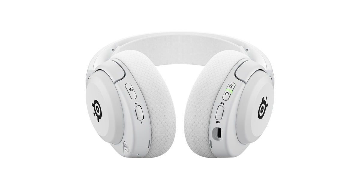 SteelSeriesArctis Nova 5X Wireless over-ear gaming headset  (Wit, Bluetooth 5.3 / 2.4 GHz, Pc, Xbox Series X|S, Xbox One)