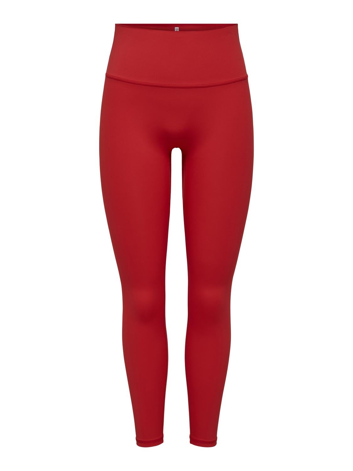 ONPJAM-3-SANA Super-High Waist Enger Schnitt Sportleggings Mars Red