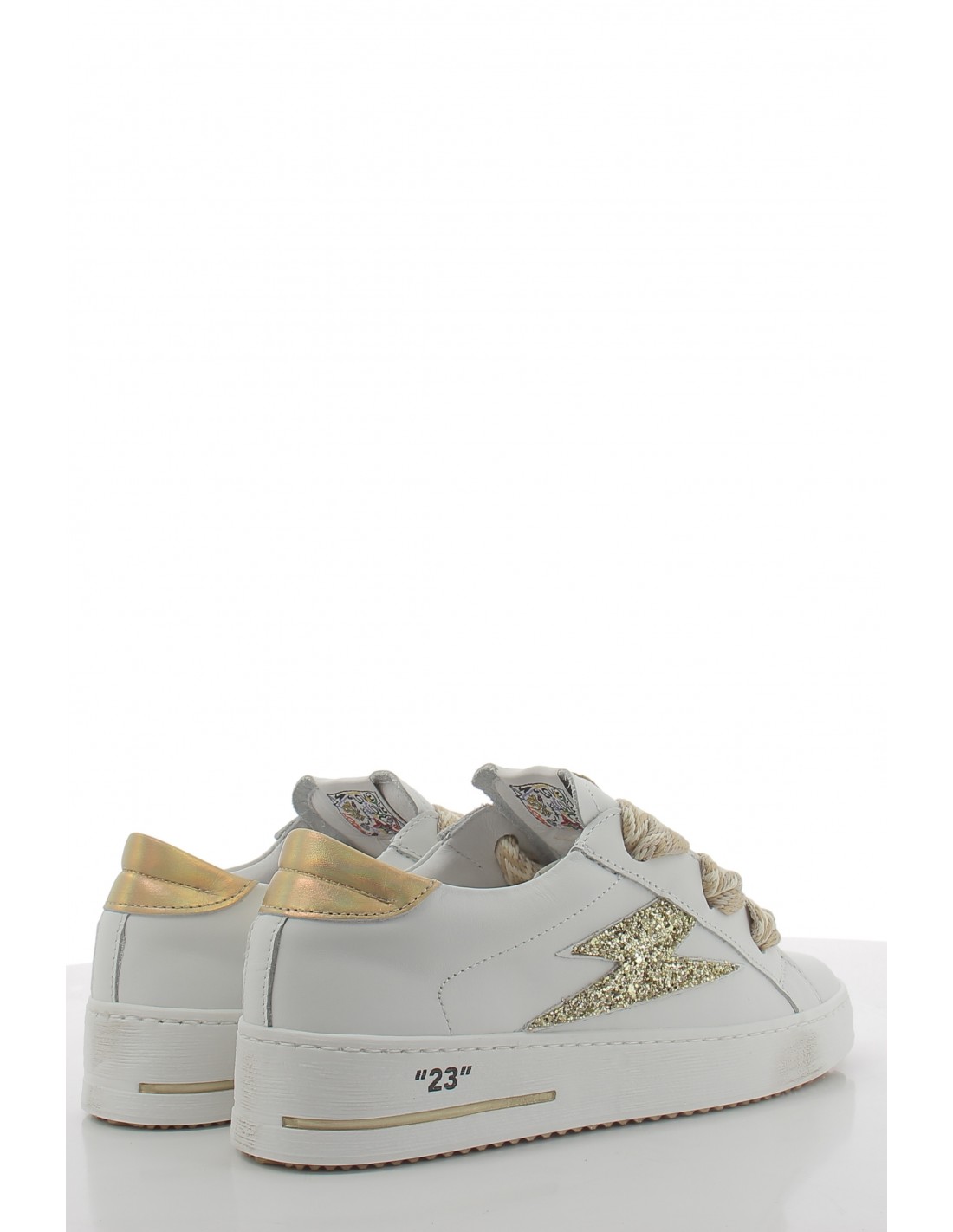 semerdjian Baskets de Ville Femme Rosy Blanc