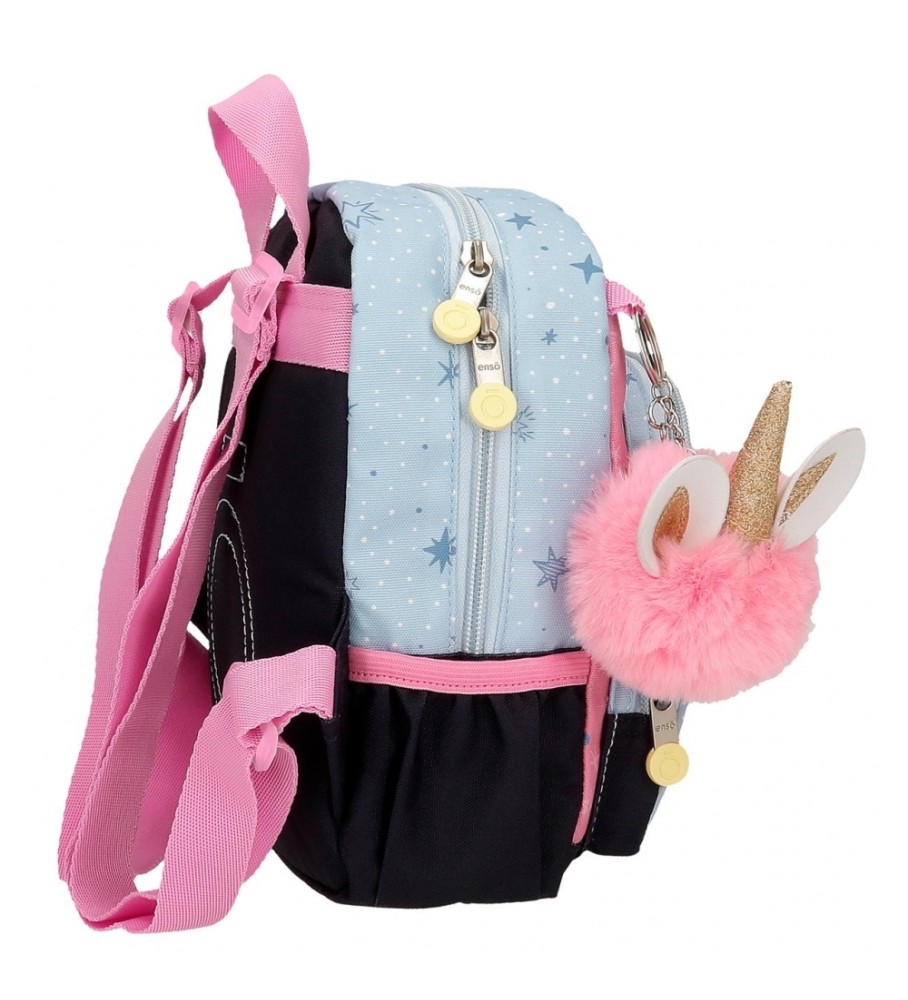 Mochila Enso Dreams Come True Azul/Rosa