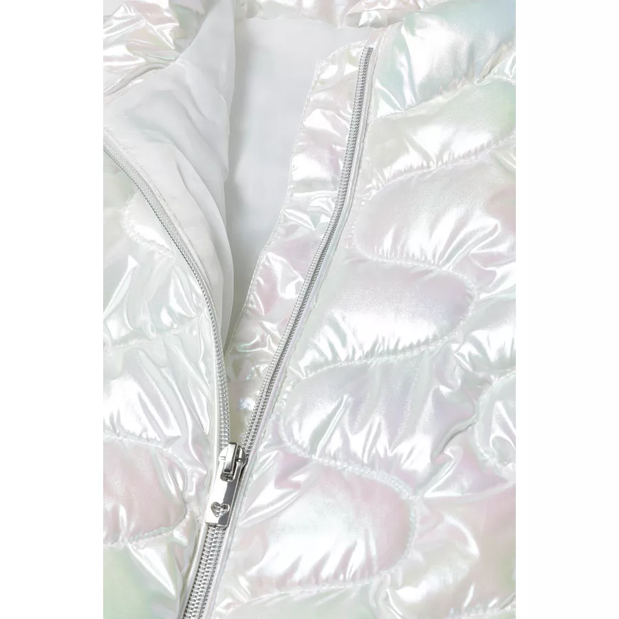 MINOTI Steppjacke mit Stehkragen Weiß