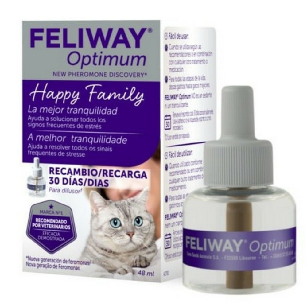 Eliminateur d'odeurs happy family chat (48 ml)