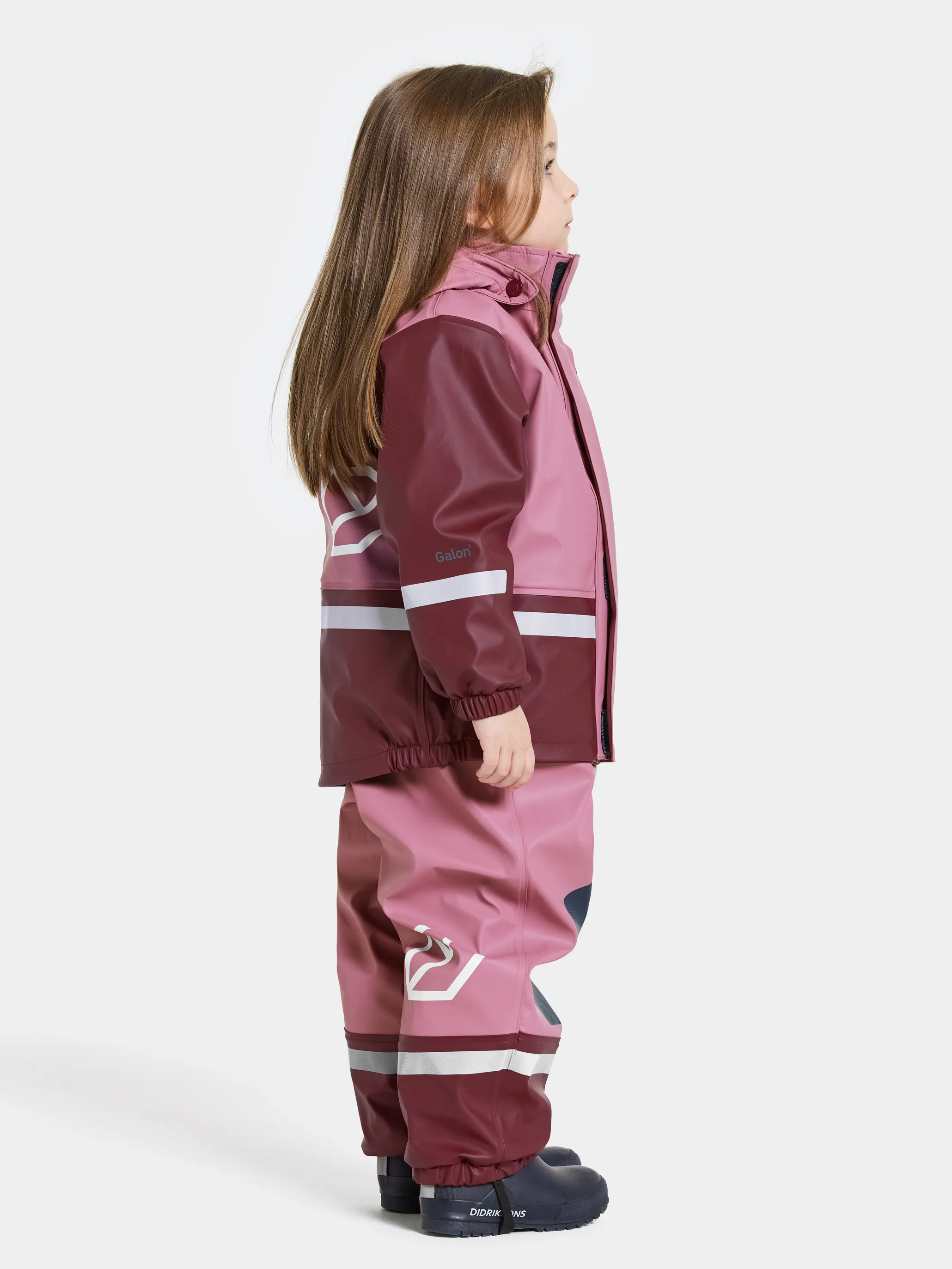 Didriksons Boardman Kids Set 12 Heather Pink