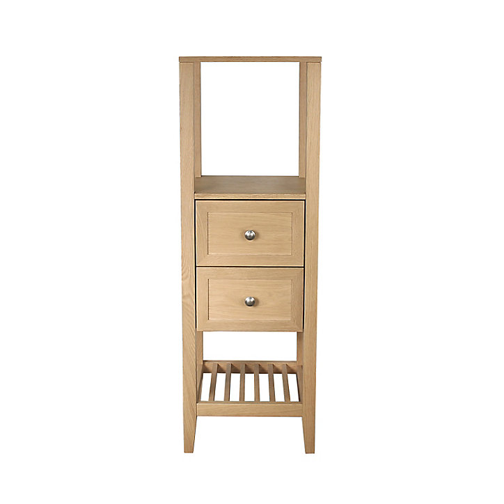 Demi colonne de salle de bains à poser GoodHome Perma L40,2 x H120,6 cm