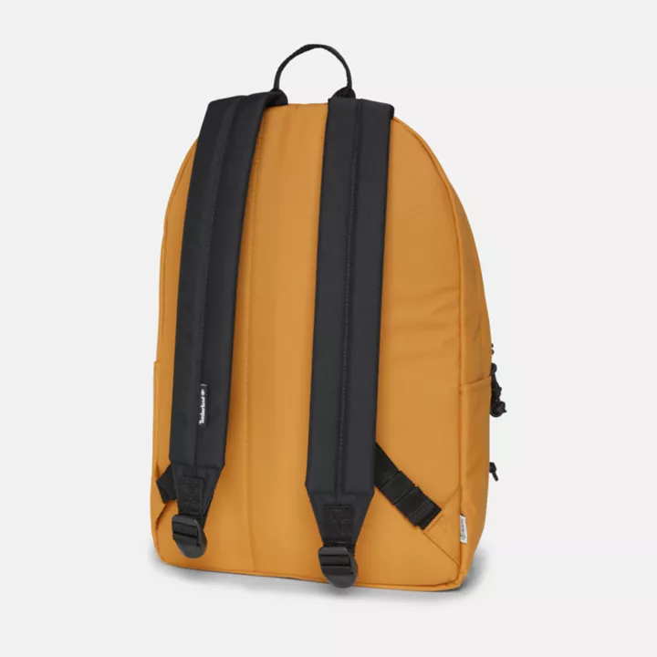 Mochila Timberland Core unissex na cor laranja.