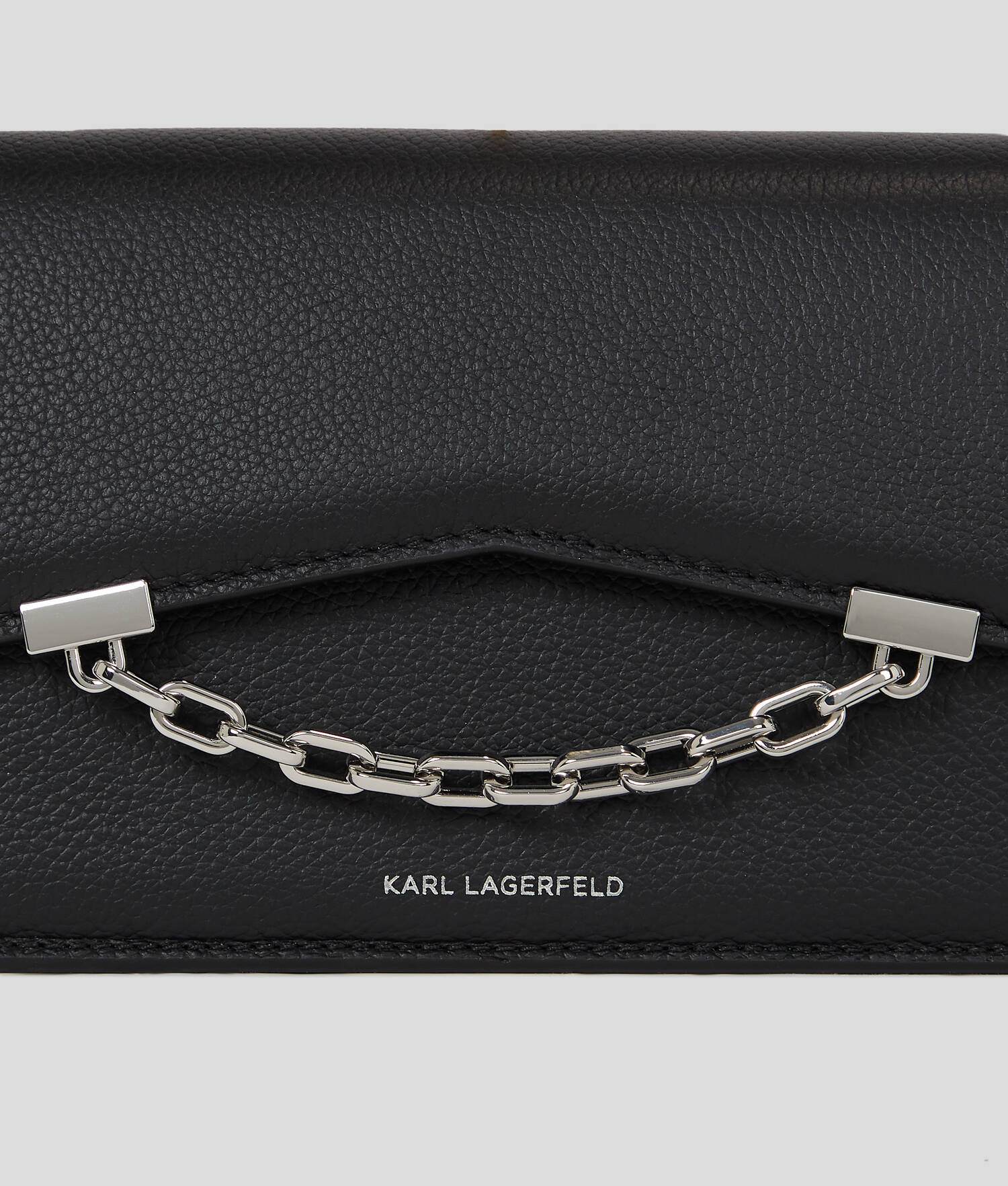 SAC BANDOULIÈRE EN CUIR GRAINÉ K/SEVEN - Noir