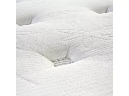 Matelas à ressorts ensachés en latex JOY Moyennement ferme 140 x 200 cm