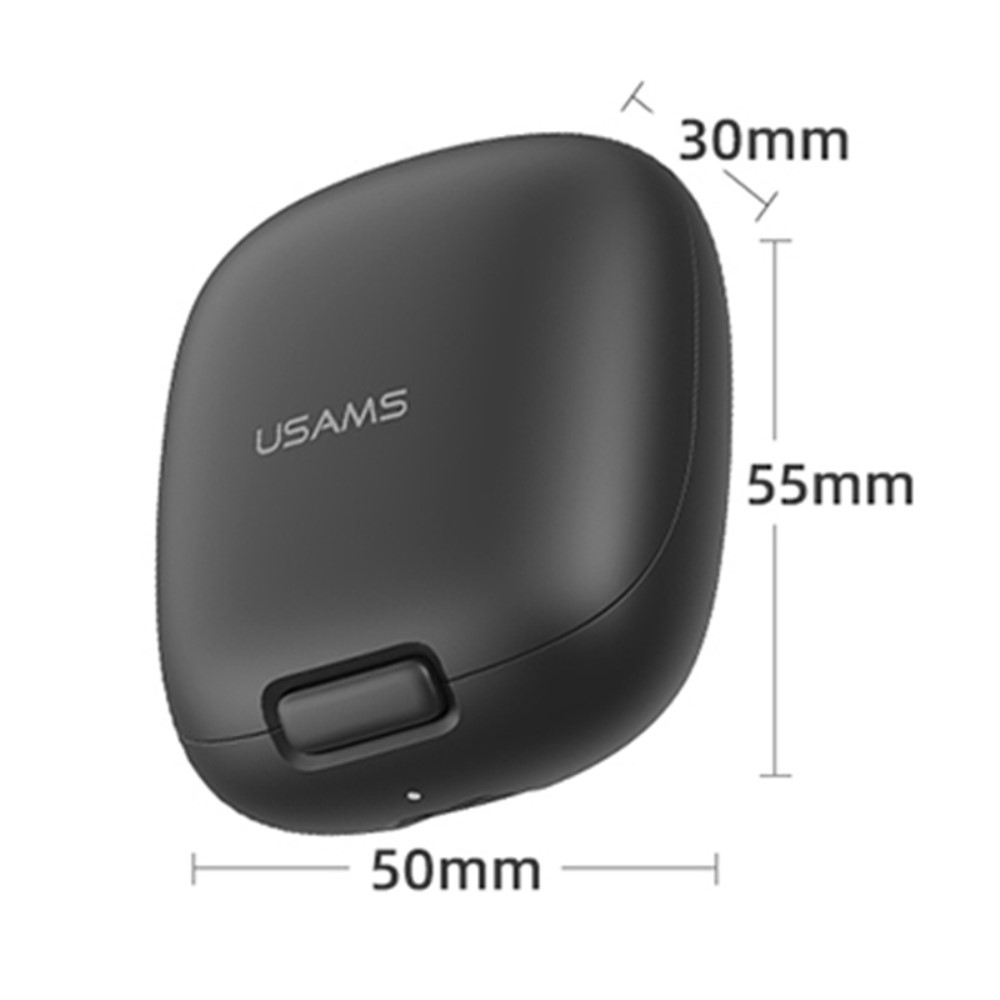 TWS Bluetooth 5.3 In-Ear Kopfhörer True Wireless Headset mit Lade Case (230mAh) - Weiss