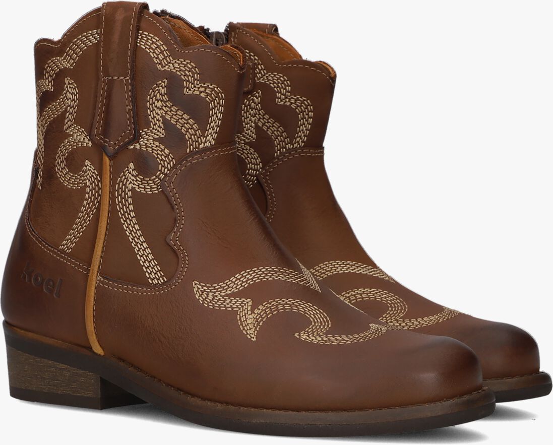 KOEL4KIDS bruine koel4kids cowboylaarzen 10m012