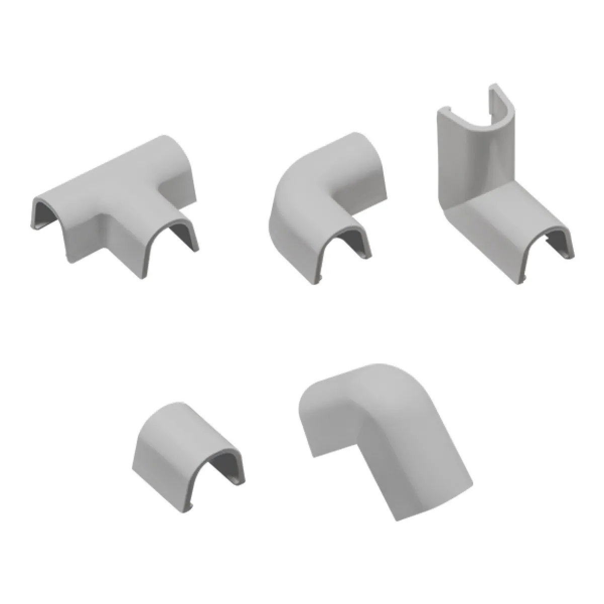 Inofix Accessoires pour Cablefix 2201 - Gris Métallisé
