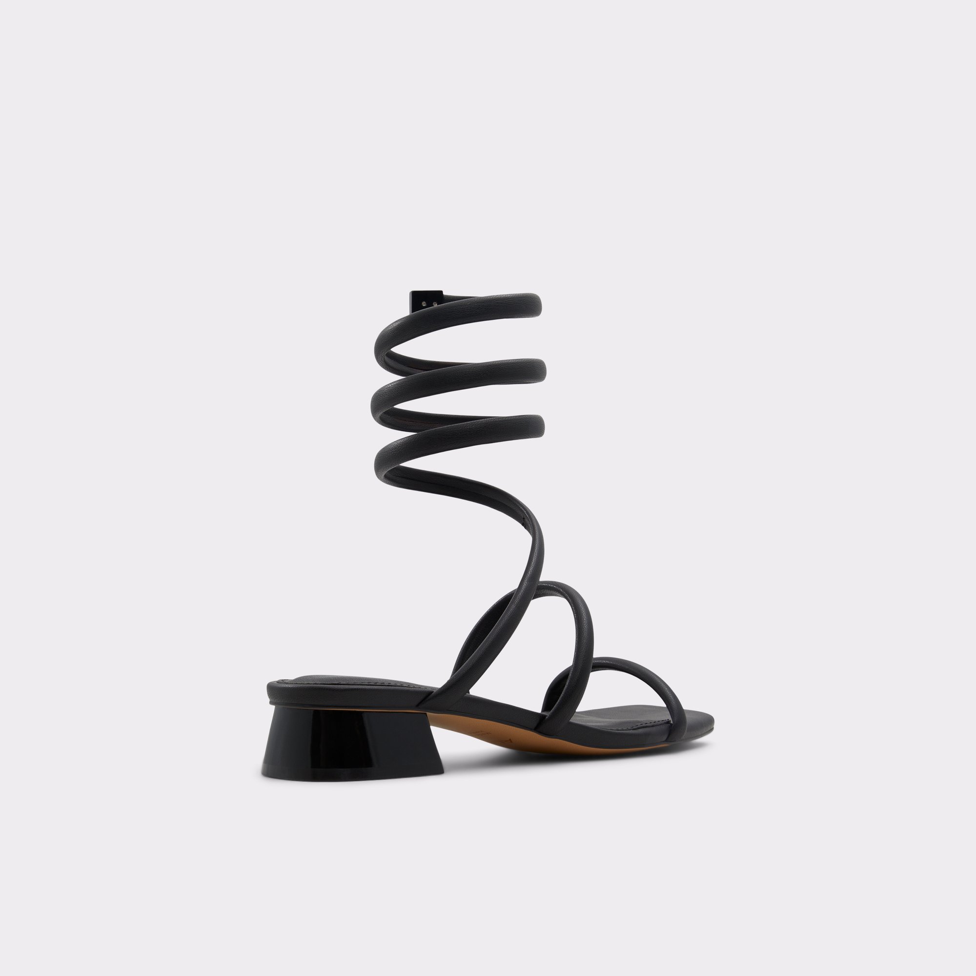 Spinna Black Women Strappy Sandals