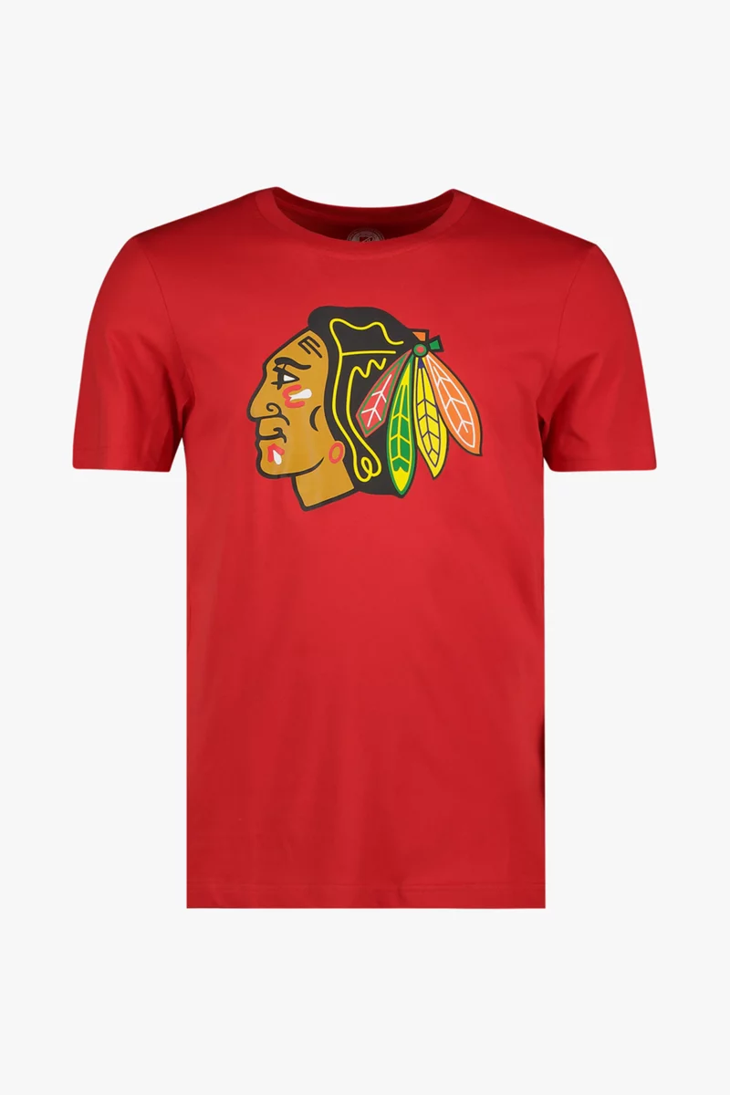 Fanatics Chicago Blackhawks Primary Logo Graphic Herren T-Shirt