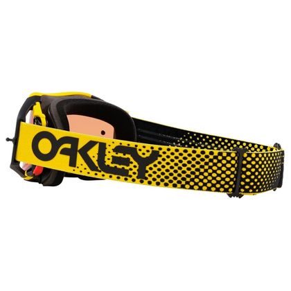 Masque cross Oakley AIRBRAKE MX MOTO YELLOW ECRAN BRONZE 2024 - Jaune