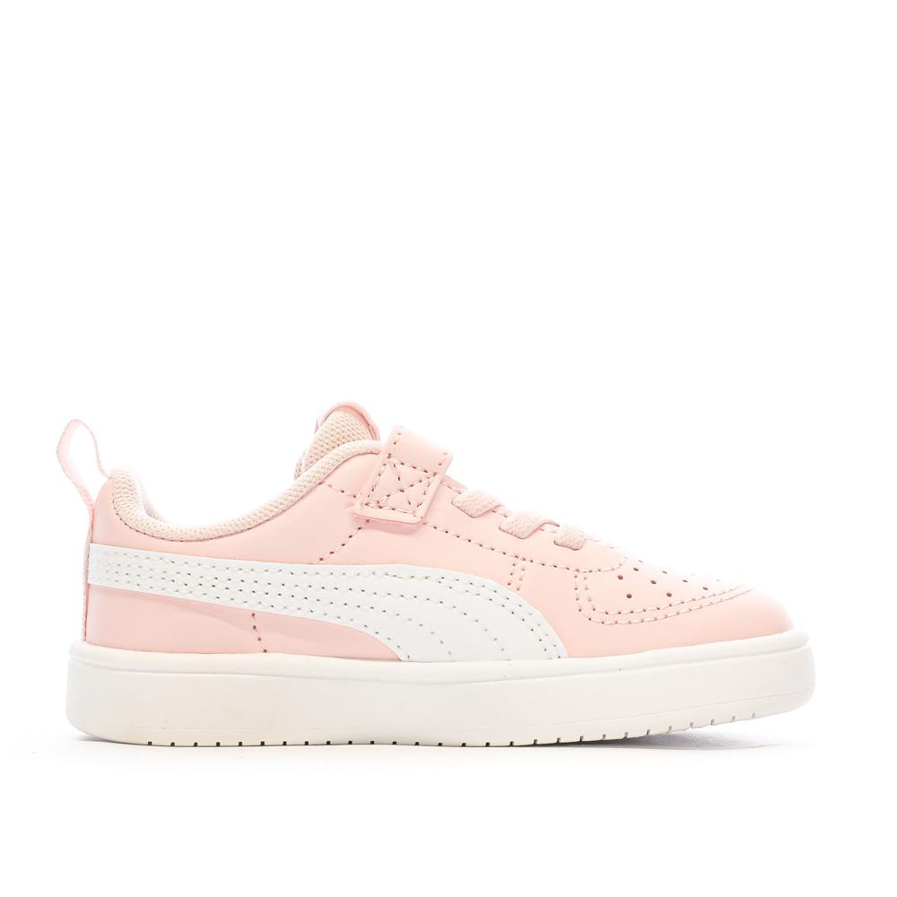 Puma Baskets Rose/Blanche Fille Puma Rickie