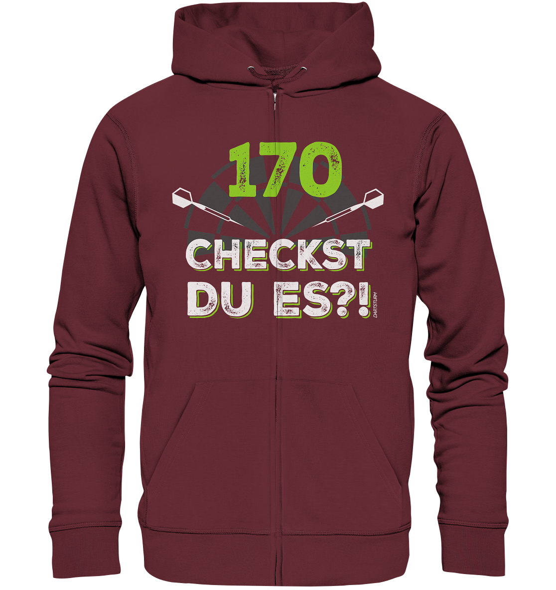 DartSturm - 170 Checkst du es - Organic Zipper