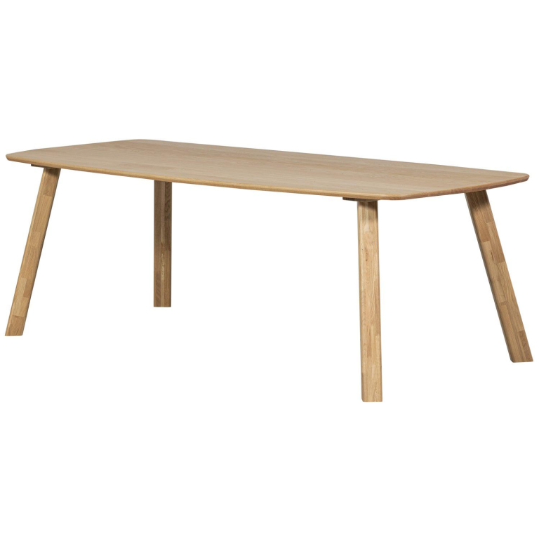 WOOOD Tablo eettafel 220x100 deens ovaal DL naturel