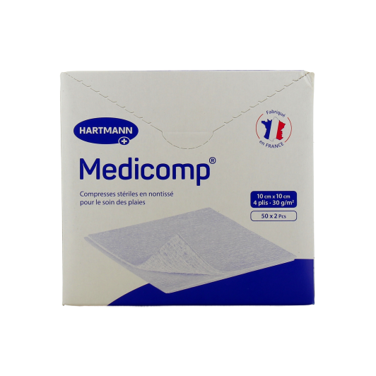 Compresses stériles en nontissé Hartmann Medicomp