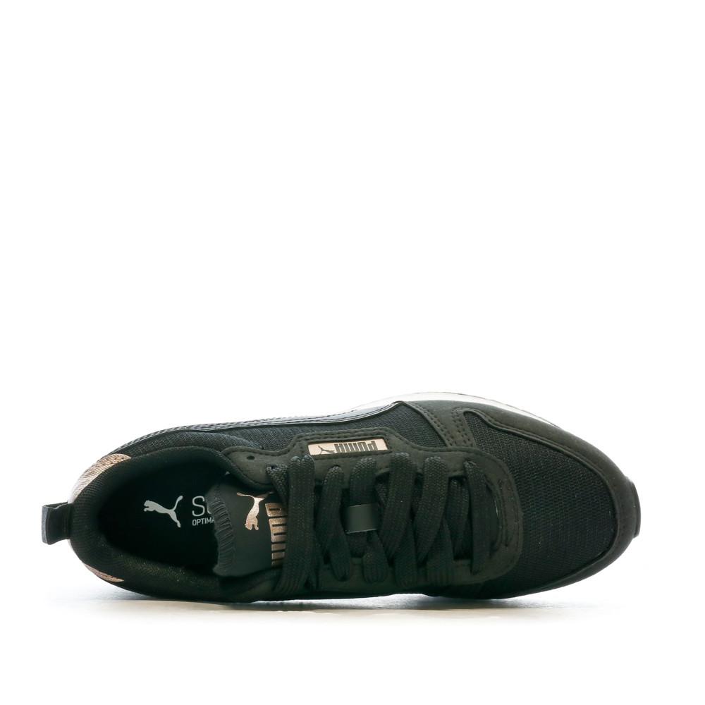 Puma Baskets Noir Femme Puma Metallic