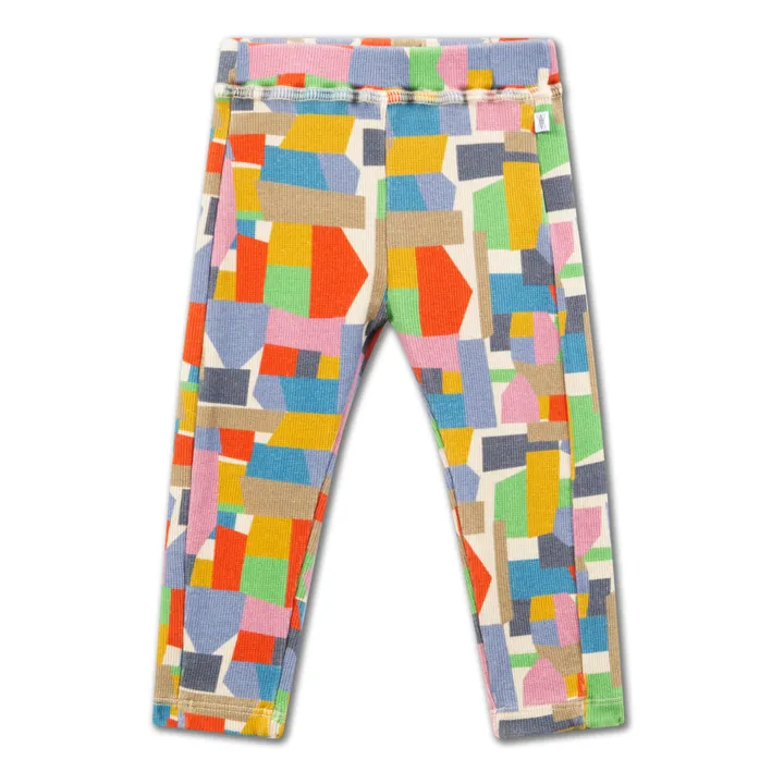 Repose AMS Legging Coton Bio Graphique | Bleu