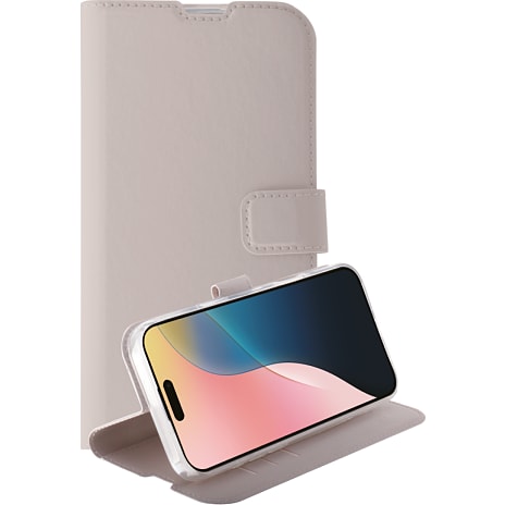 Vivanco iPhone 16 wallet - greige