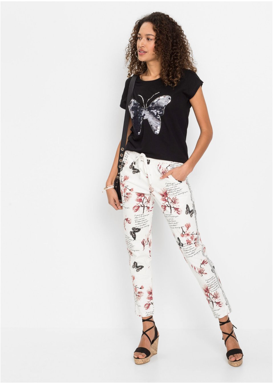 T-shirt à paillettes