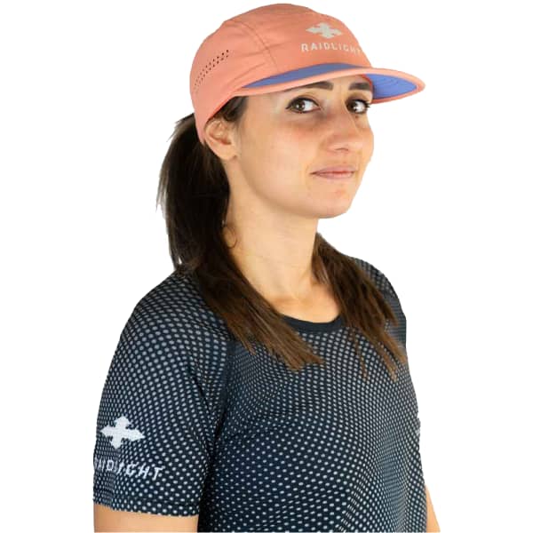 Casquette trail RAIDLIGHT 5 PANELS SALMON