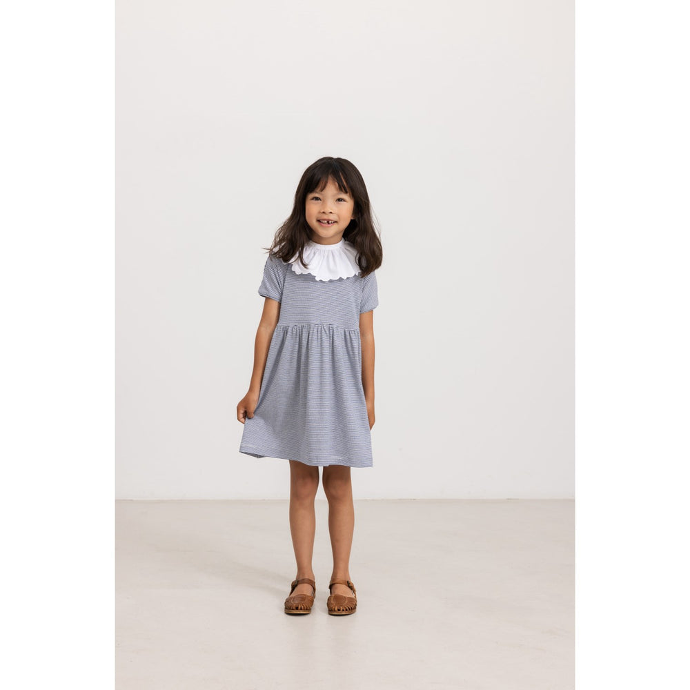 Køb MarMar Modal Fine Rib Blue Stripe Dioa Kjole