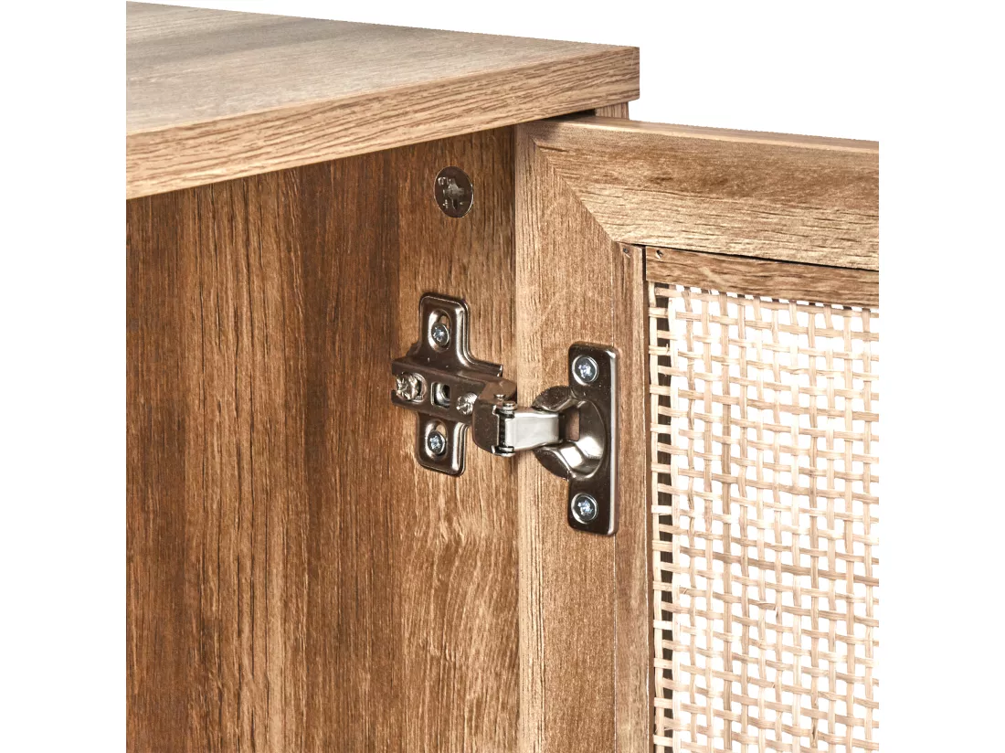 Meuble de salle de bain ROSELL 60 cm 40 cm 60 cm Marron clair