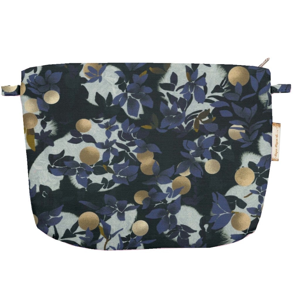 Pochette Tissu Flocon Doré