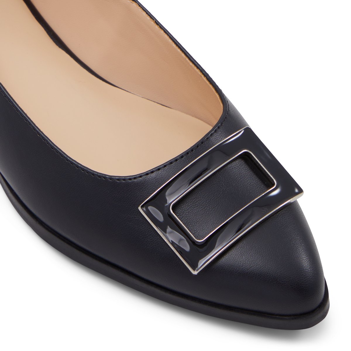SOLEMATE-Cadohar-Ballerine - Talon plat - Noir