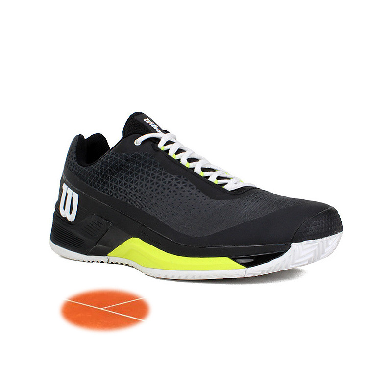 Wilson Rush Pro 4.0 Clay noir