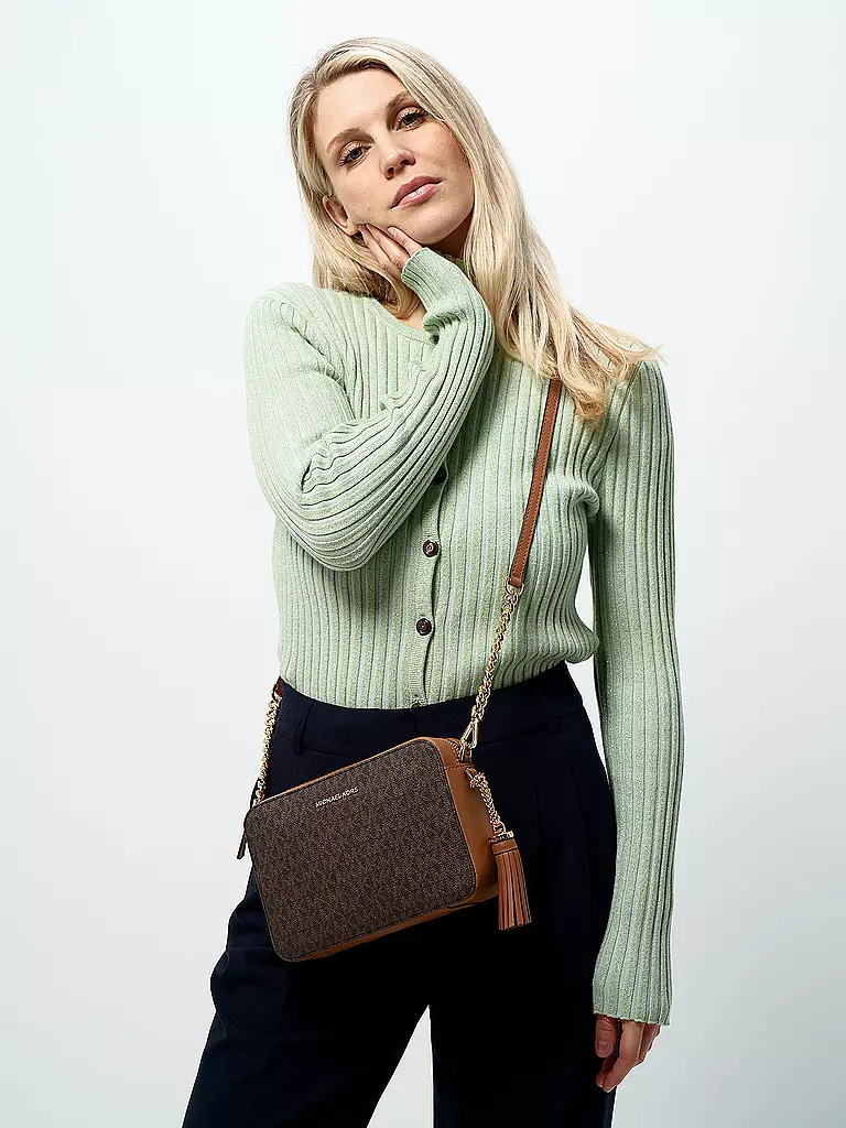MICHAEL KORS Tasche - Umhängetasche GINNY Medium braun