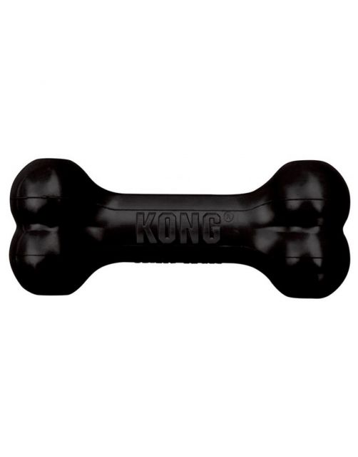 Kong Extreme Goodie Bone - Hondenspeelgoed - 18 cm Zwart