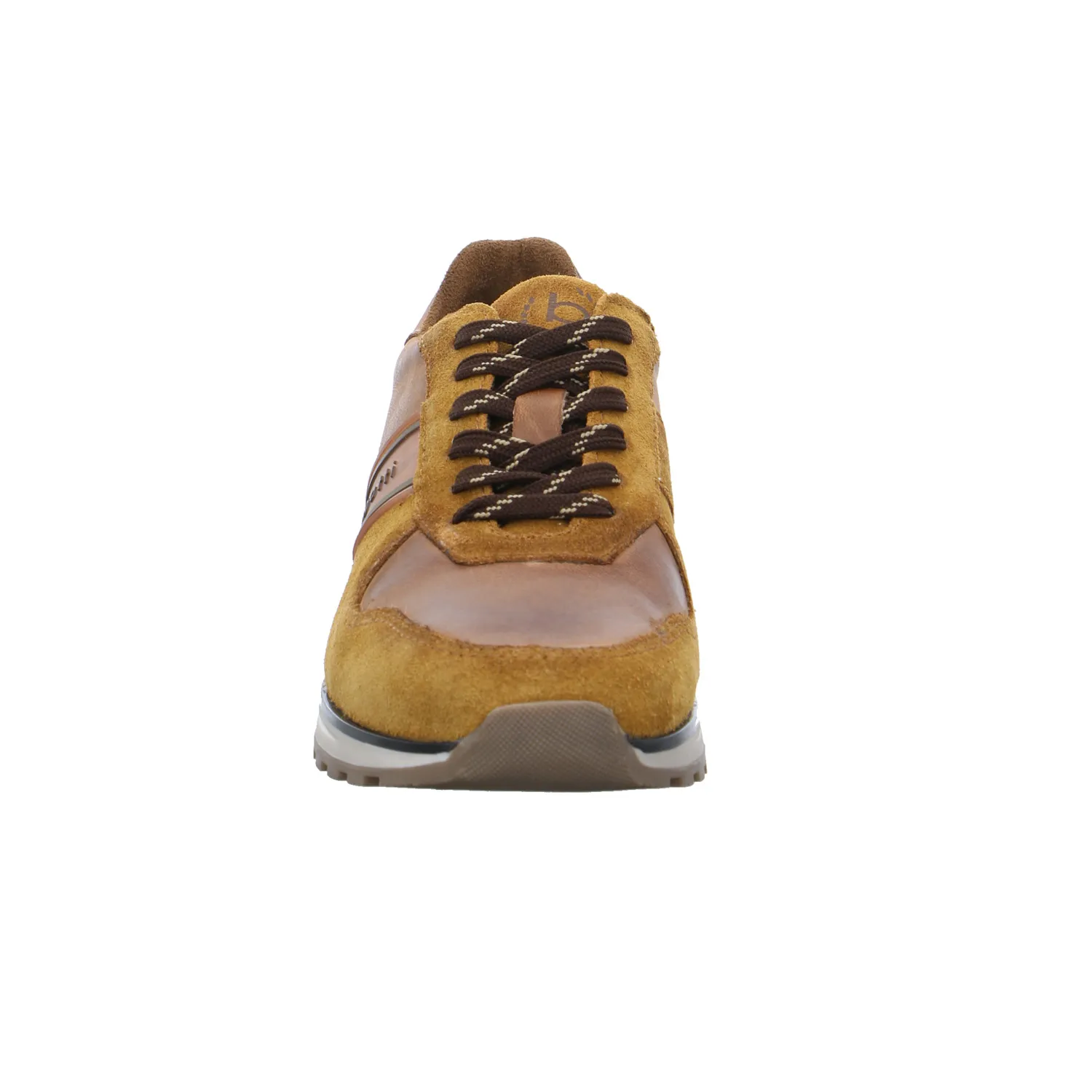 BUGATTI SHOES Halbschuhe Sneaker Cognac Leder