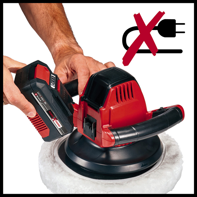 Einhell CE-CB 18/254 Li Solo accu polijstmachine (body) 18V Li-ion