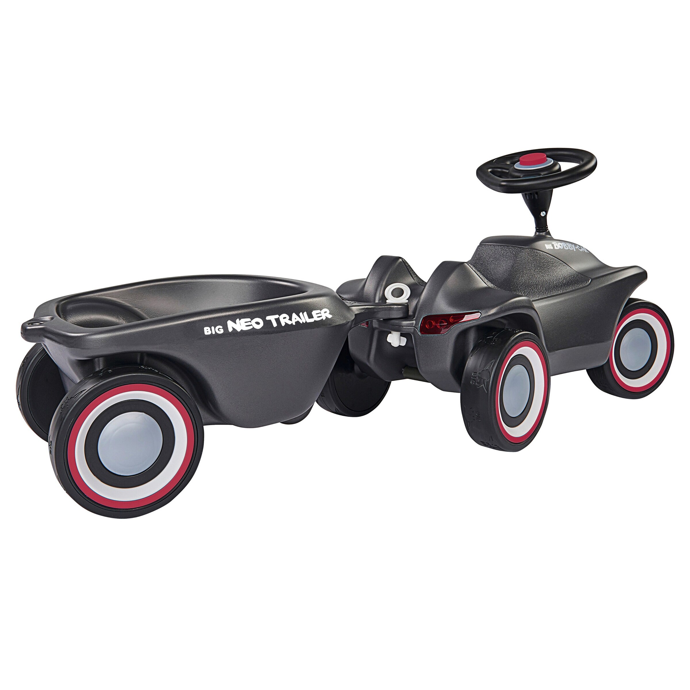 BIG Anhänger Bobby Car Neo Trailer anthrazit