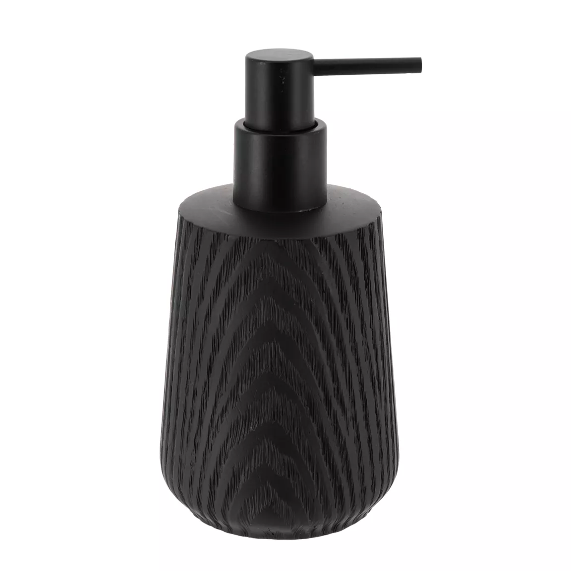 Distributeur de savon effet bois (350 ml) Scandi noir