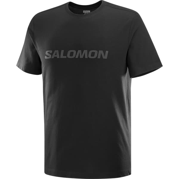 T-shirt SALOMON BIG LOGO TEE DEEP BLACK