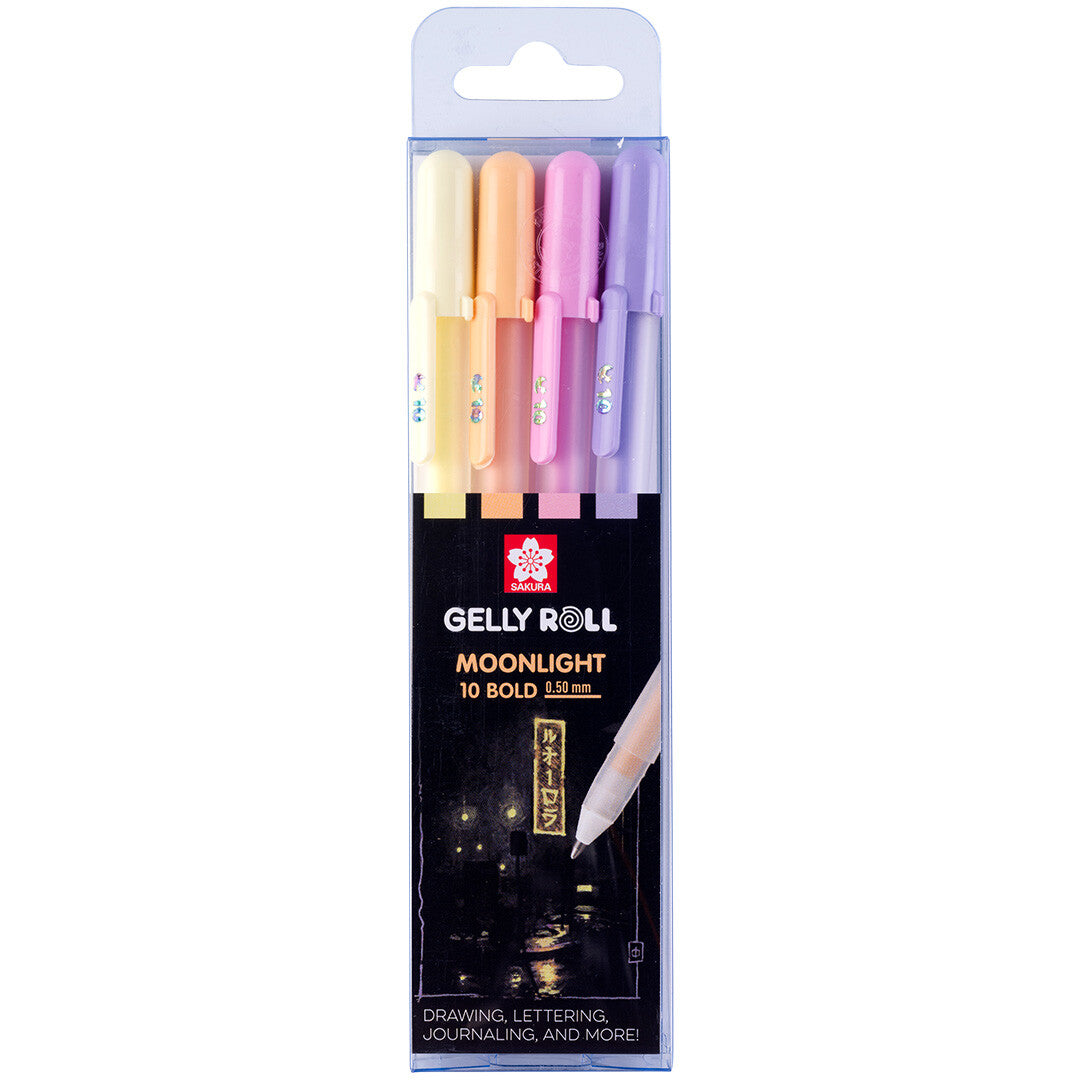Sakura gelpennen moonlight sunrise - 4st