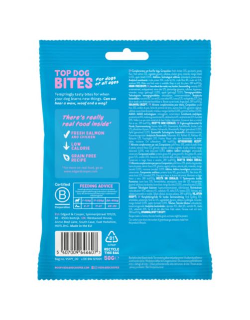 Edgard&Cooper Bites Large 50 g - Hondensnacks