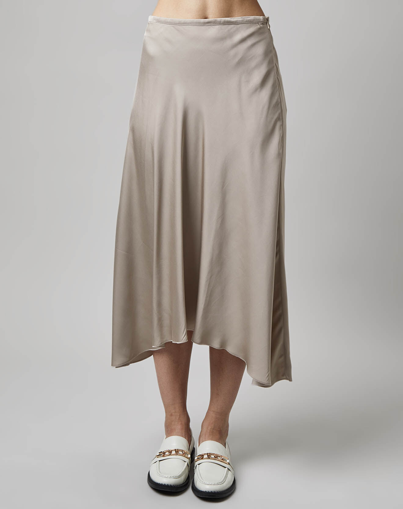 Marc O'Polo Jupe longue gris clair