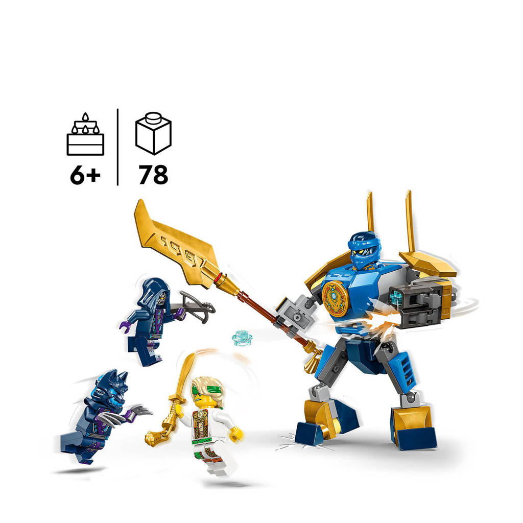 Ninjago FanJay's mecha strijdpakket Dragons Rising Actiefiguur Speelgoed 71805