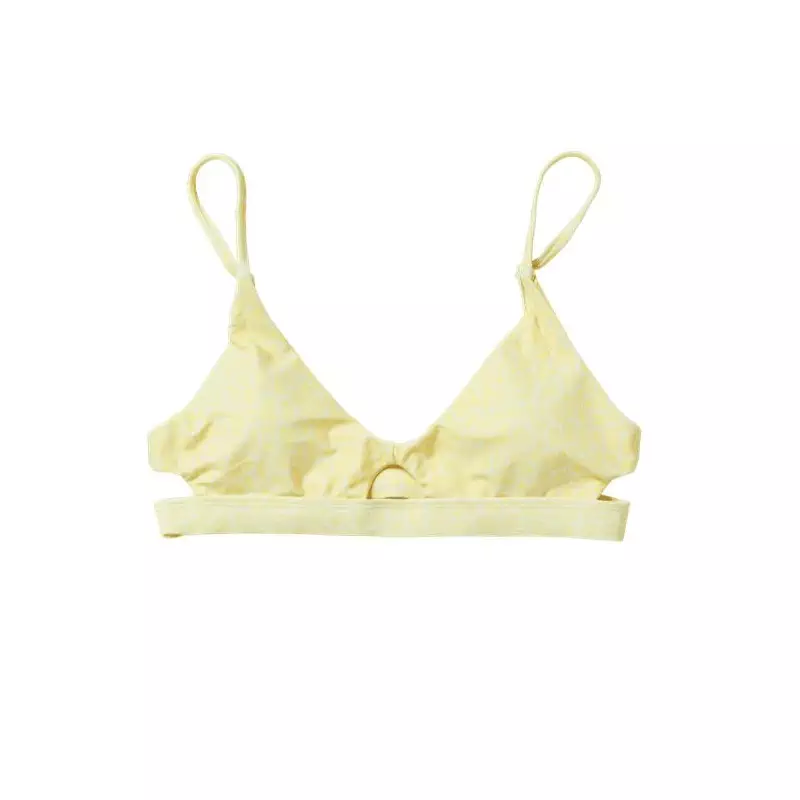 Bikini top MYSTIC Roar Pastel Yellow