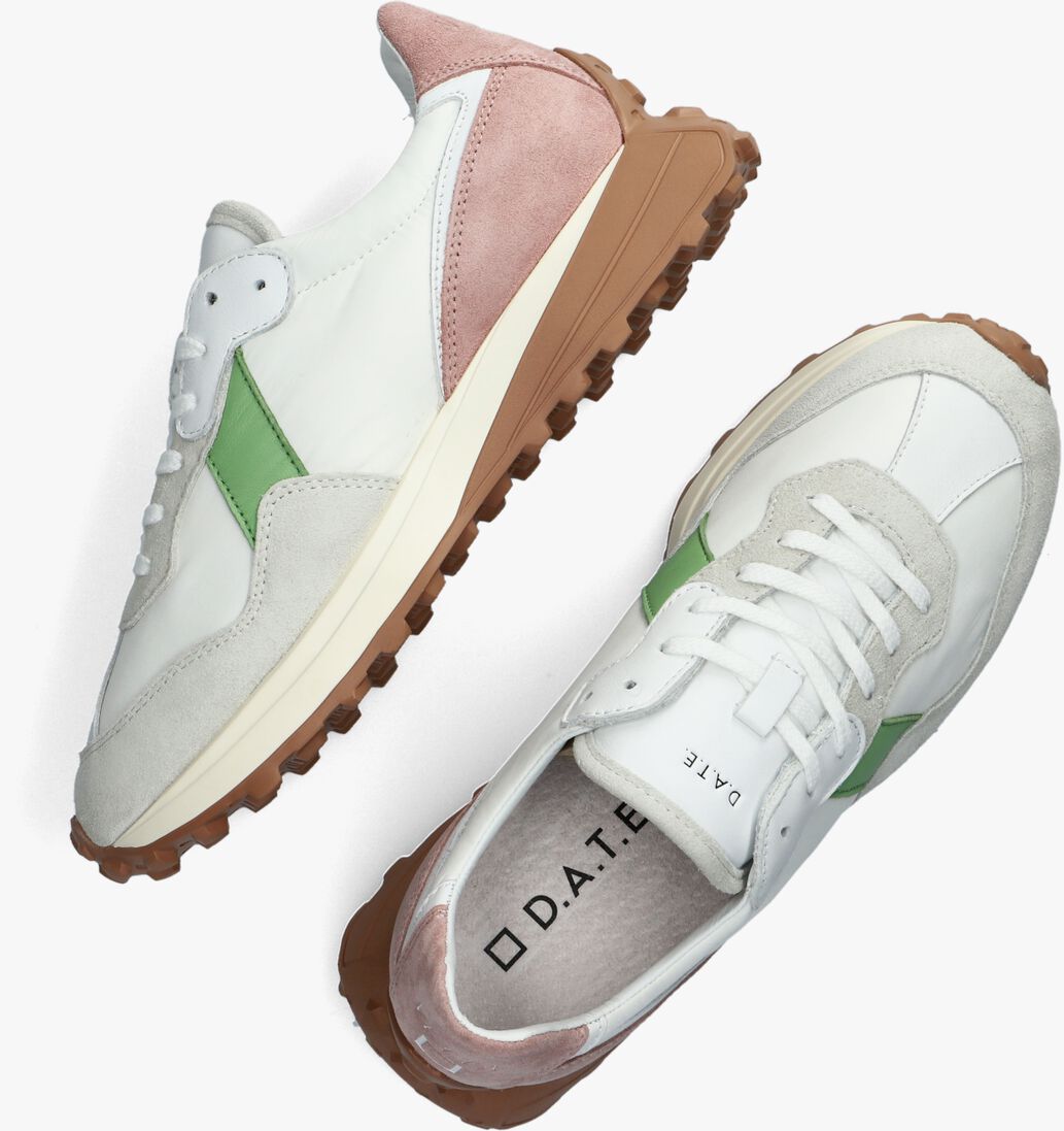D.A.T.E witte d.a.t.e lage sneakers vetta