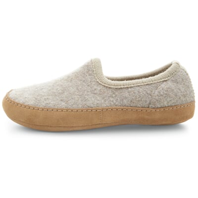 Unisex-Schlupfhausschuh, Beige
