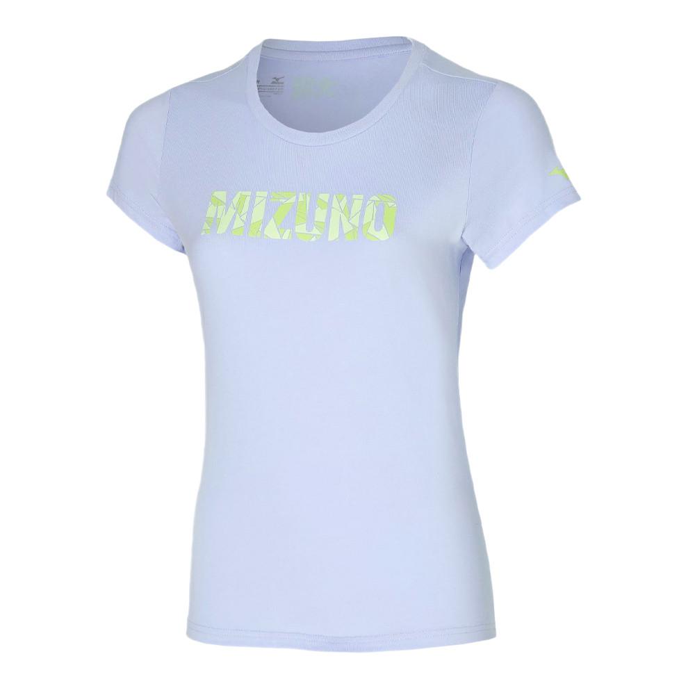 Mizuno T-shirt Bleu Femme technique Mizuno Athletic K2GA2202-03